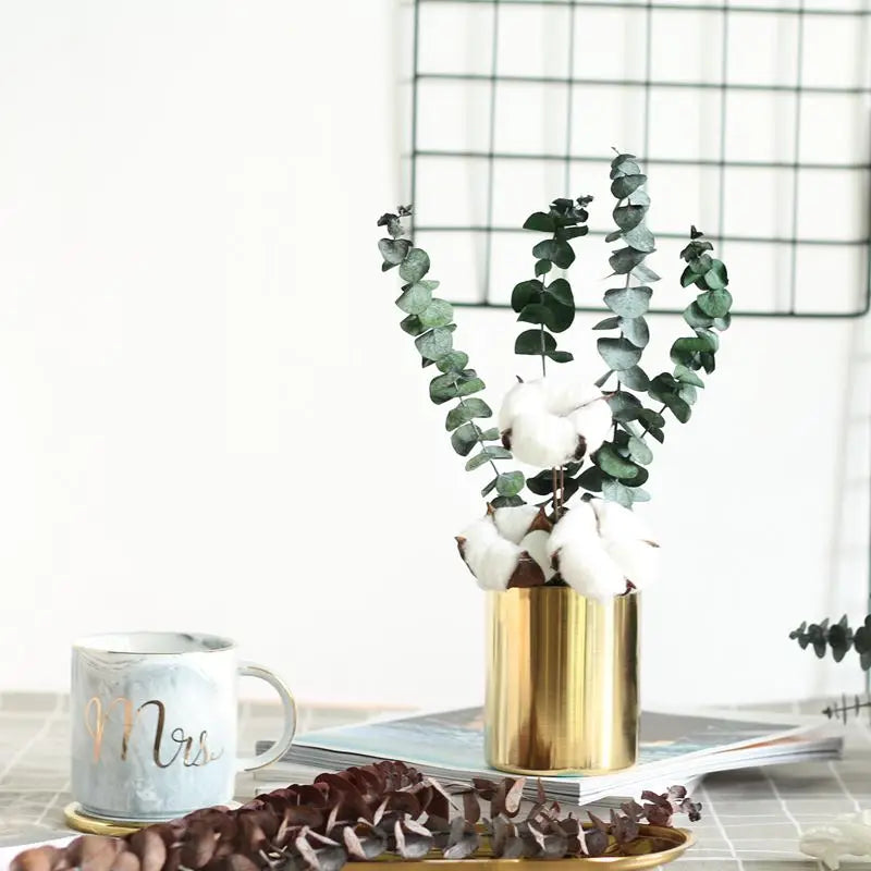 Rose Gold Stainless Steel Pen Holder