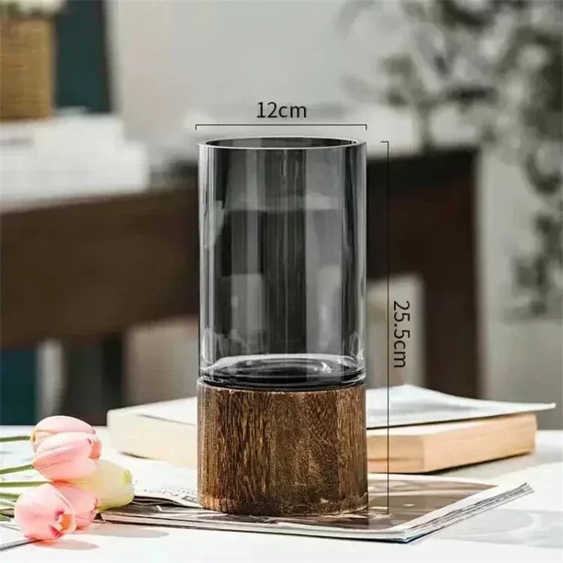 Simple European Hydroponic Glass Vase