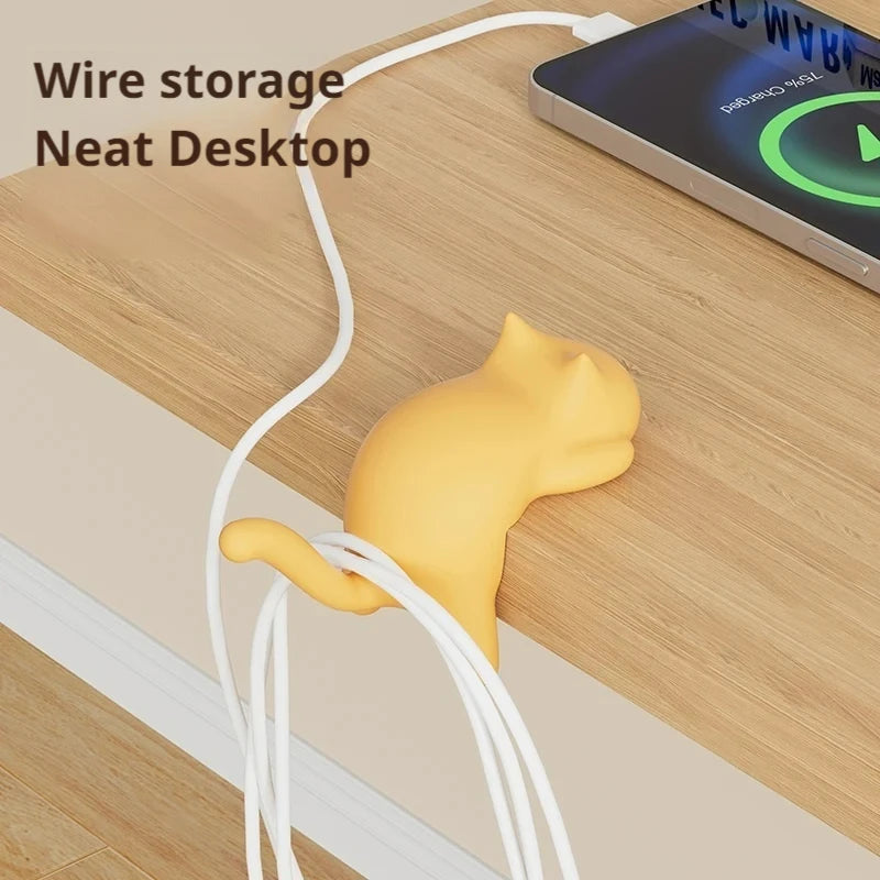 Cute Cat Shaped Hooks Key Organizer