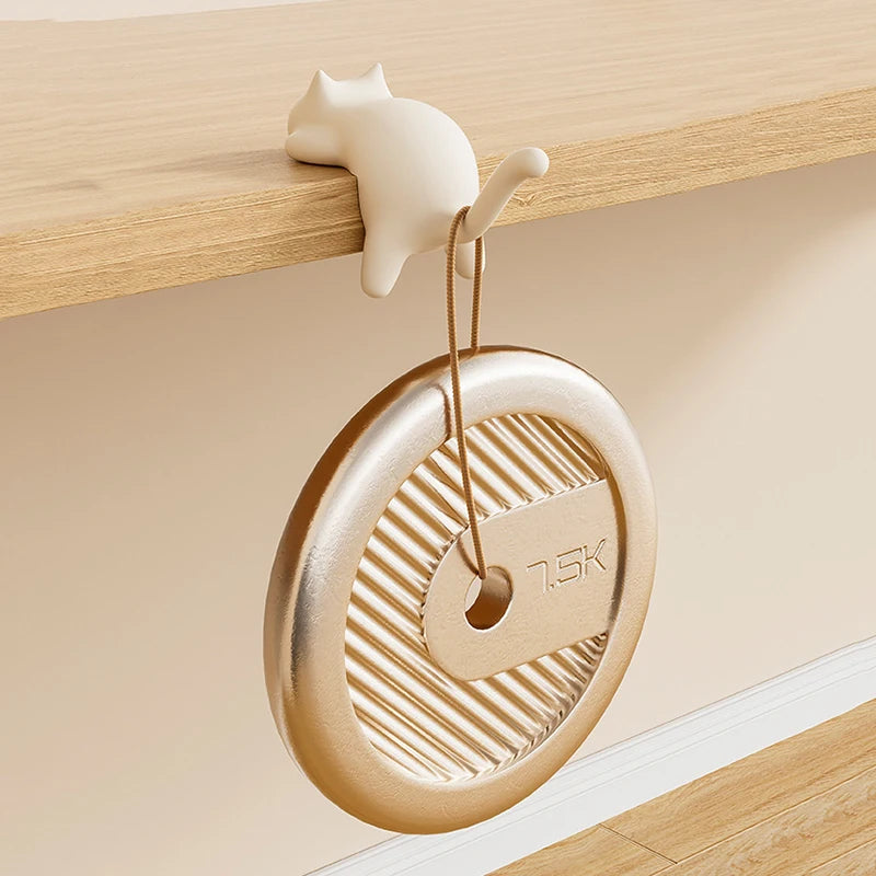 Cute Cat Shaped Hooks Key Organizer