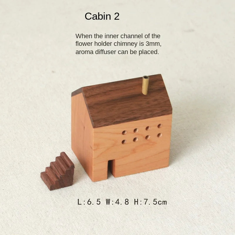 Japanese Style Wooden Incense Burner