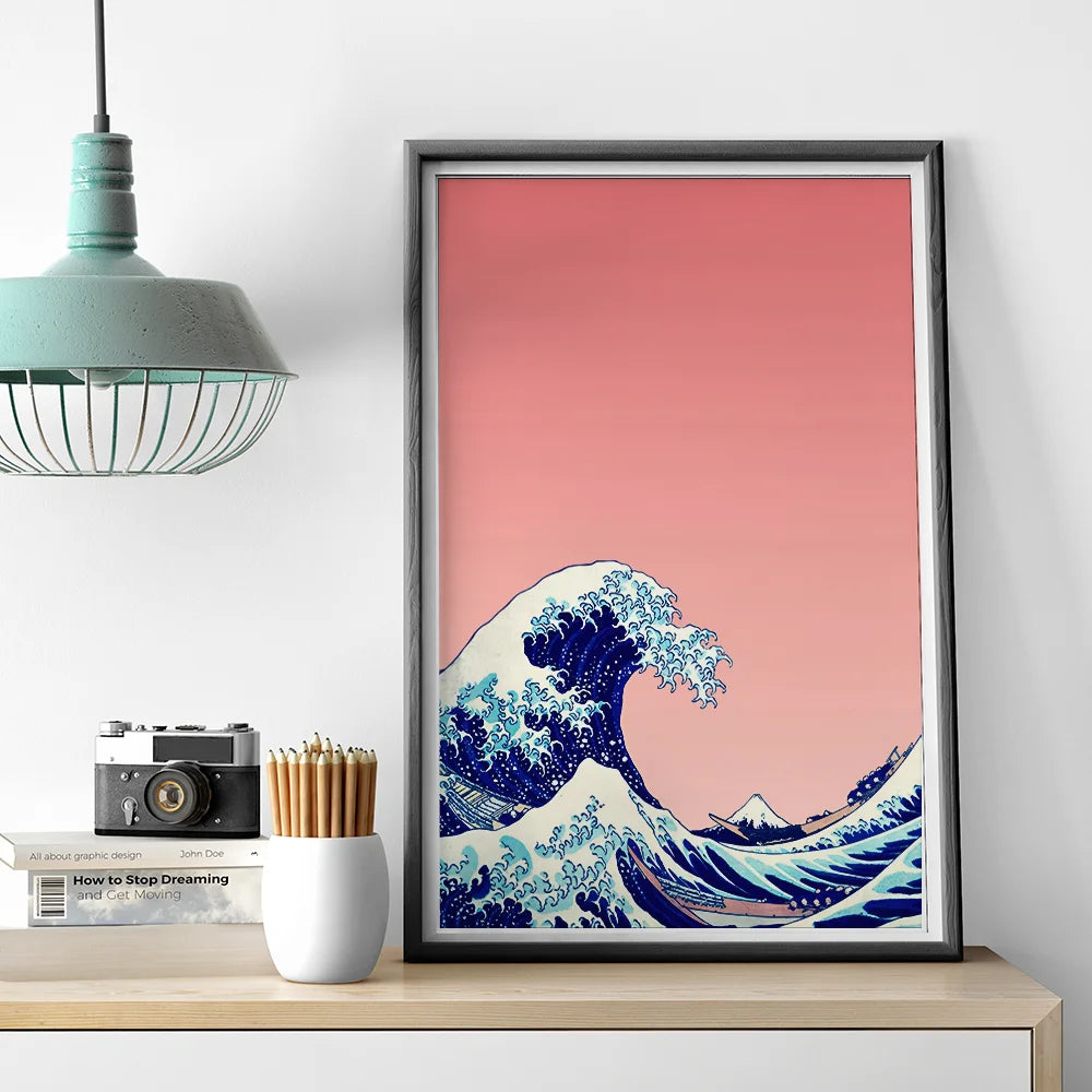 Japanese Hokusai Poster
