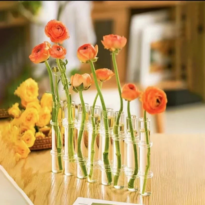 Hinged Glass Aquatic Plant Vase