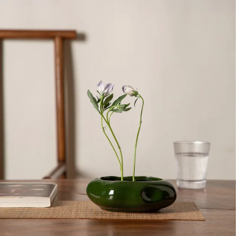 Japanese Handmade Ceramic Flower Pot