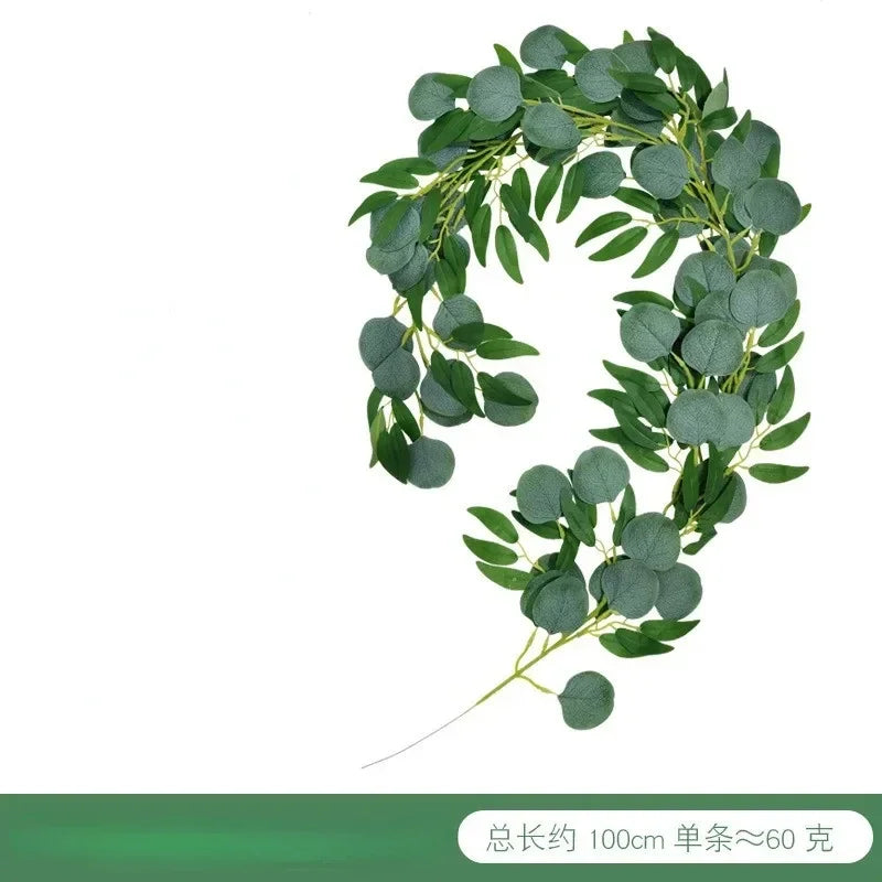 Artificial Eucalyptus and Bamboo Leaves