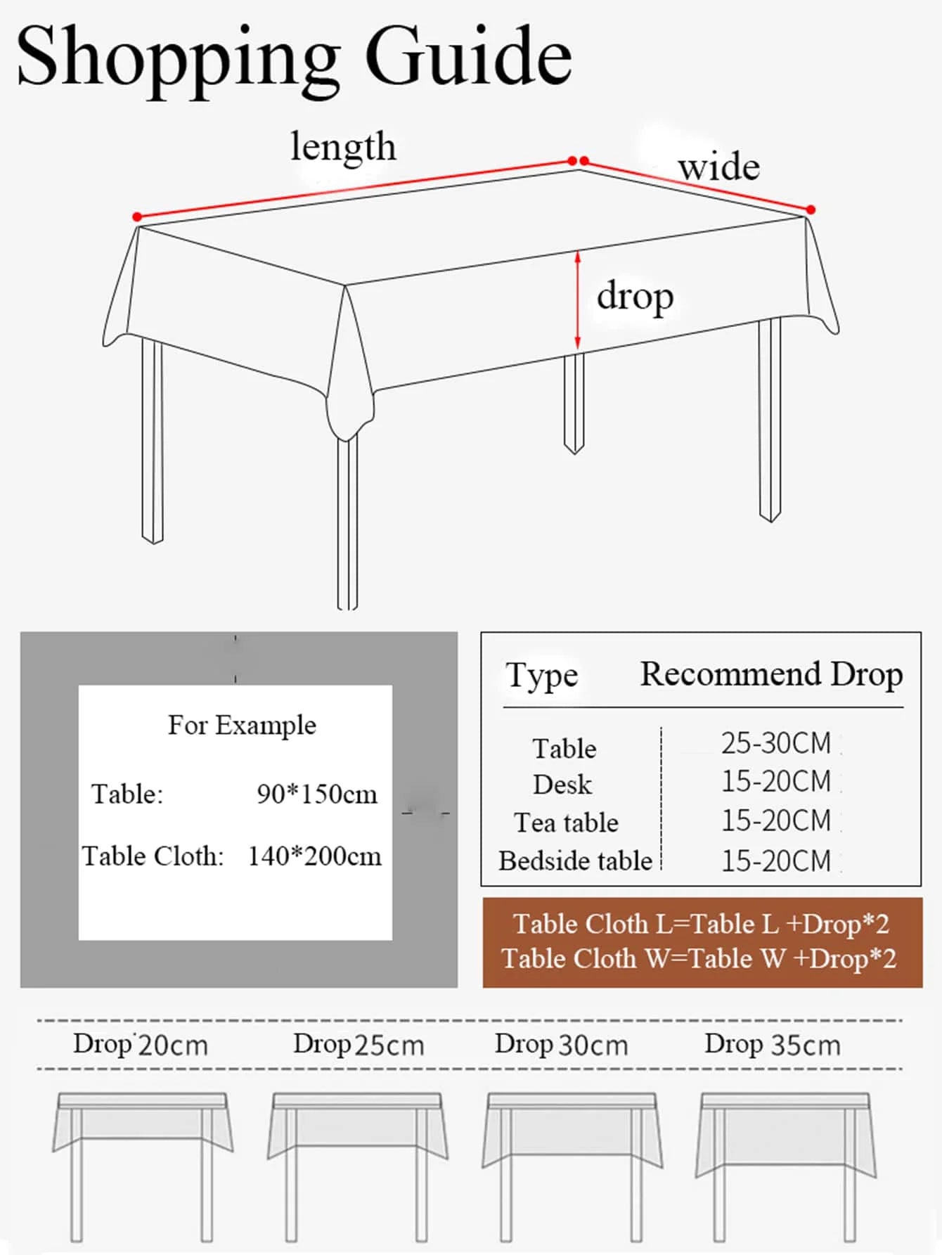 Elegant White Cotton Tablecloth