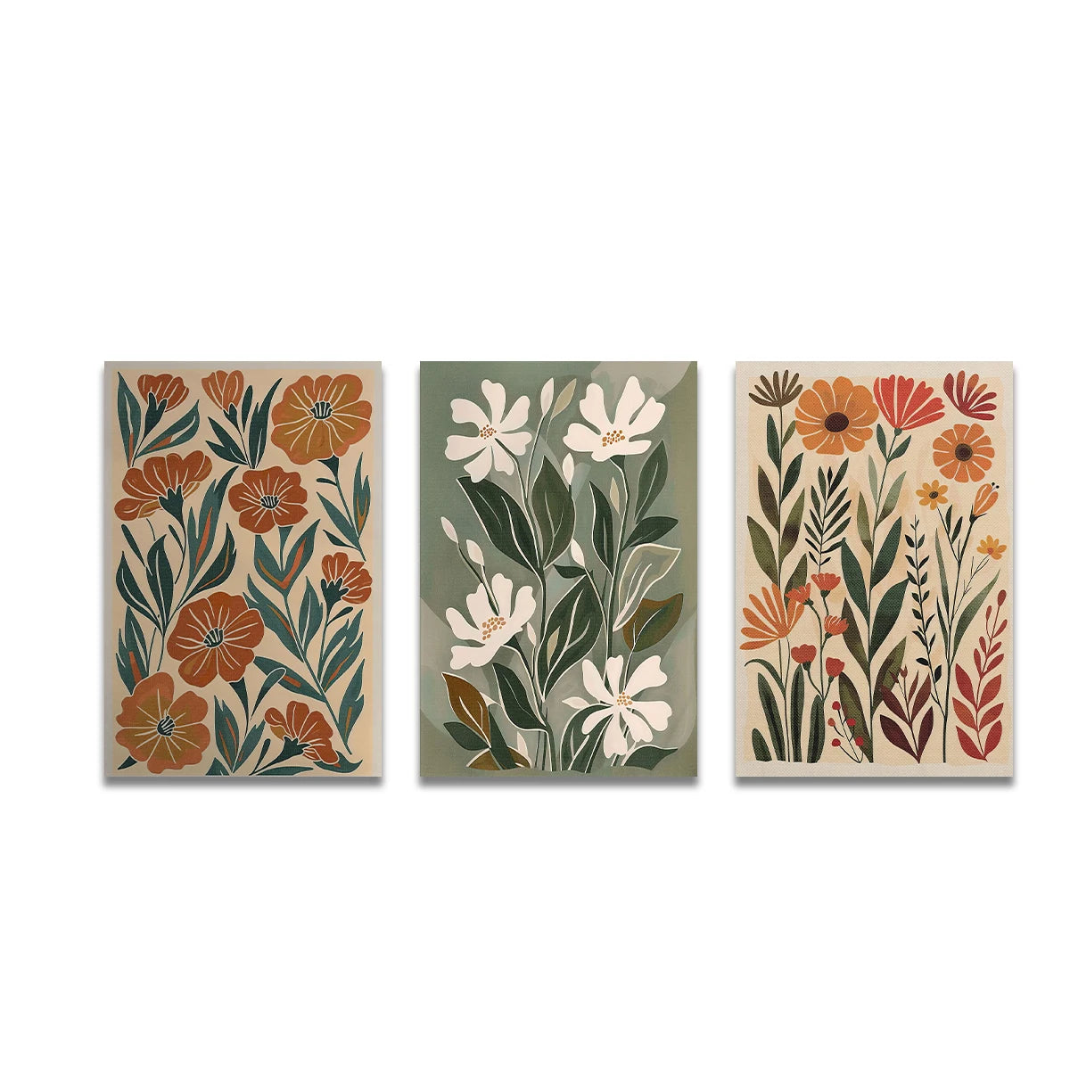 Bohemian Style Floral Prints