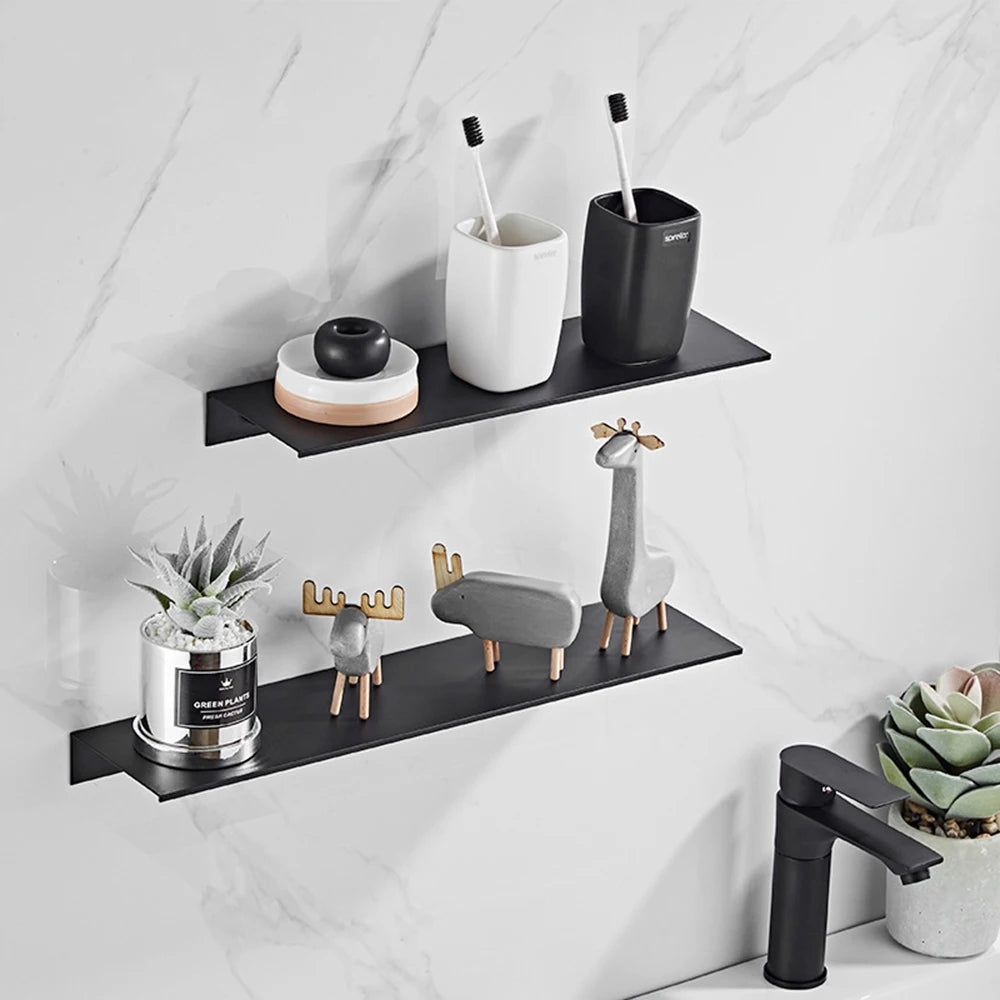 30/40/50CM Aluminum Floating Bathroom Shelf