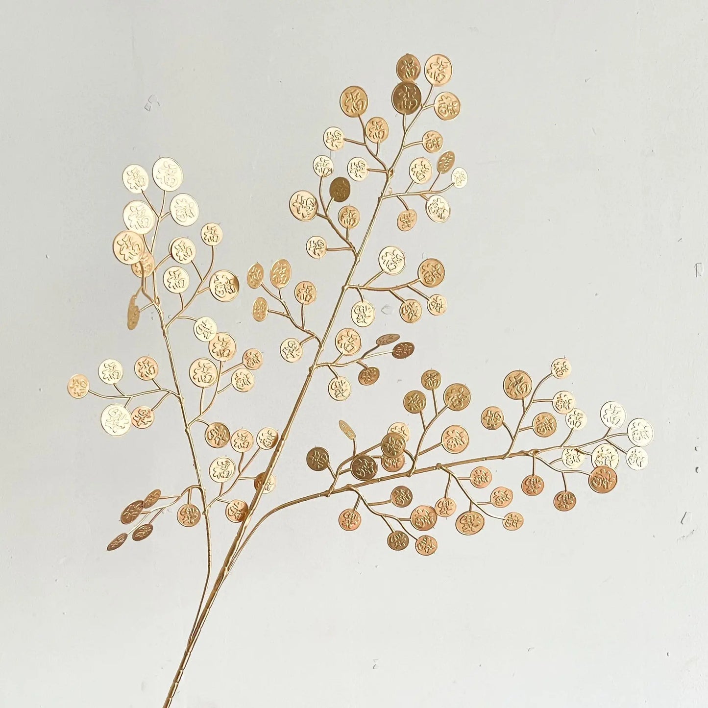 Gold Eucalyptus Ginkgo Leaf