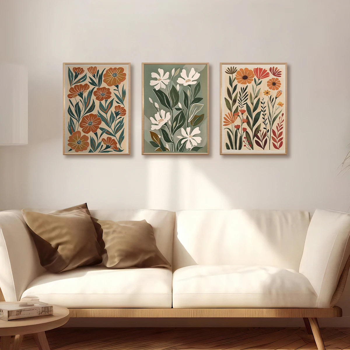 Bohemian Style Floral Prints