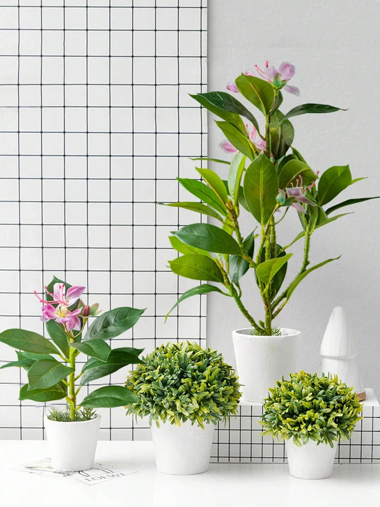 Artificial Azaleas Tropical Palm Plants