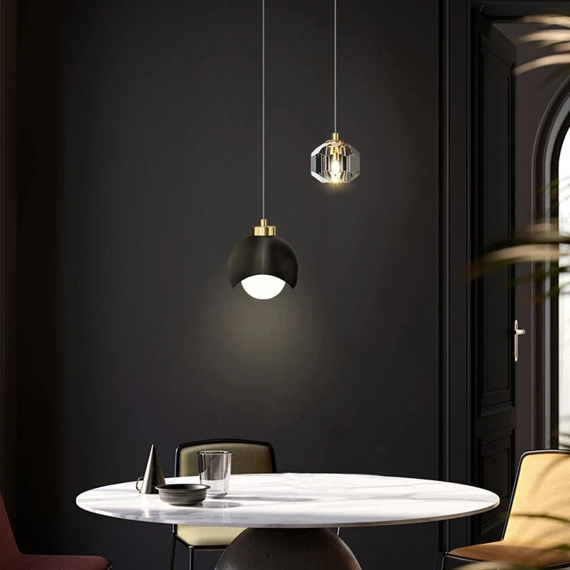 Nordic Crystal LED Chandelier