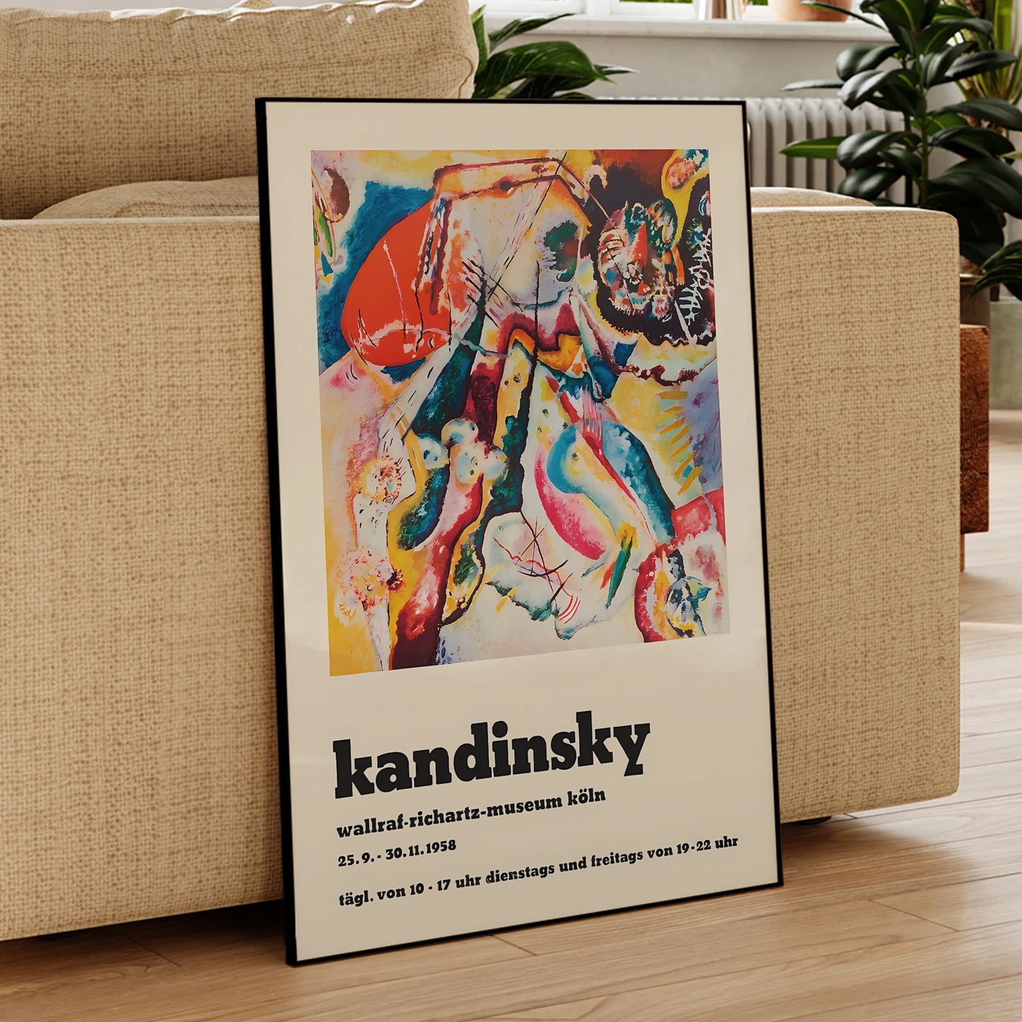 Modern Kandinsky Abstract Wall Art