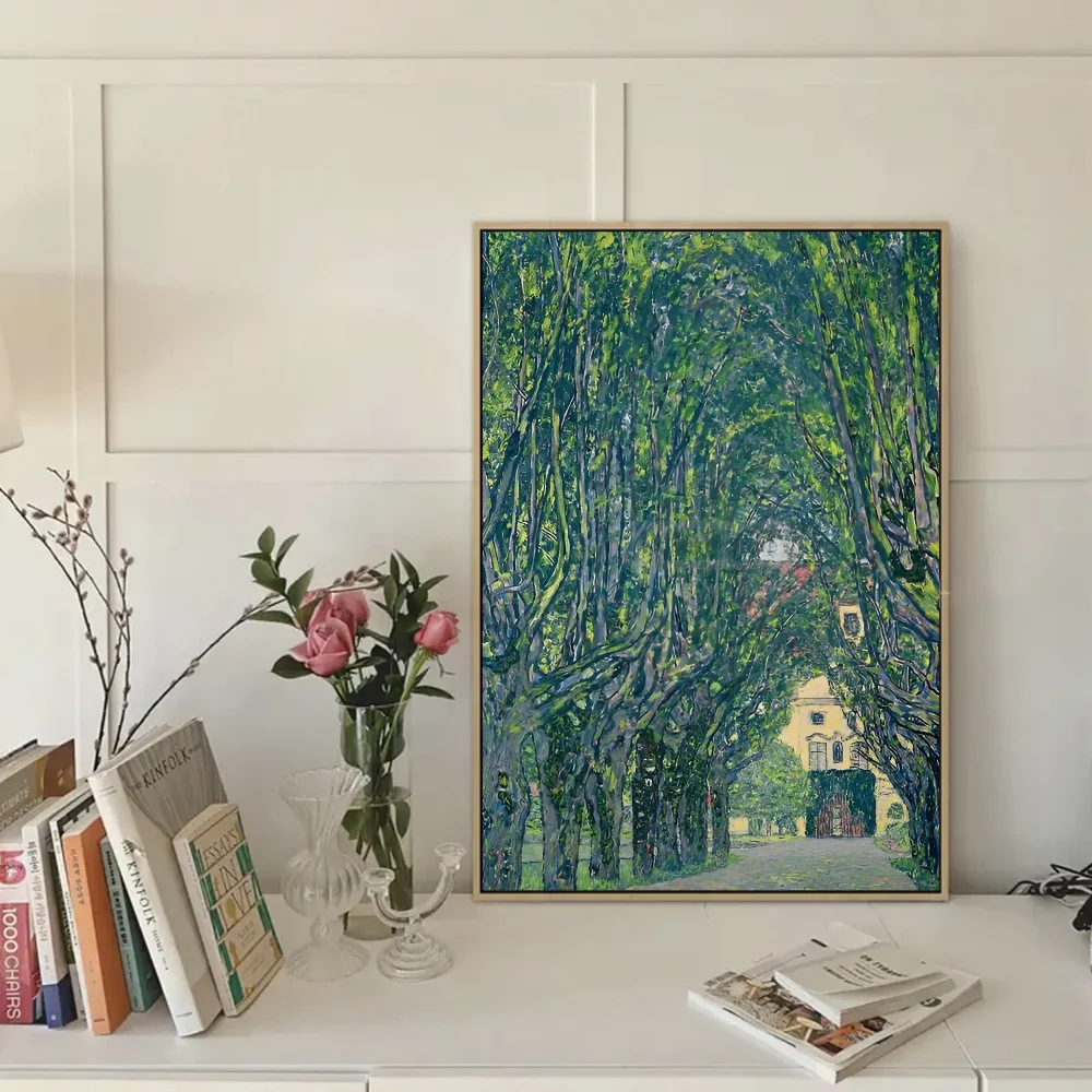 Klimt Symbolism Waterproof Sticker Poster