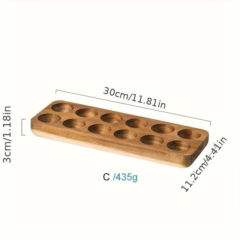 Wooden Egg Storage Box