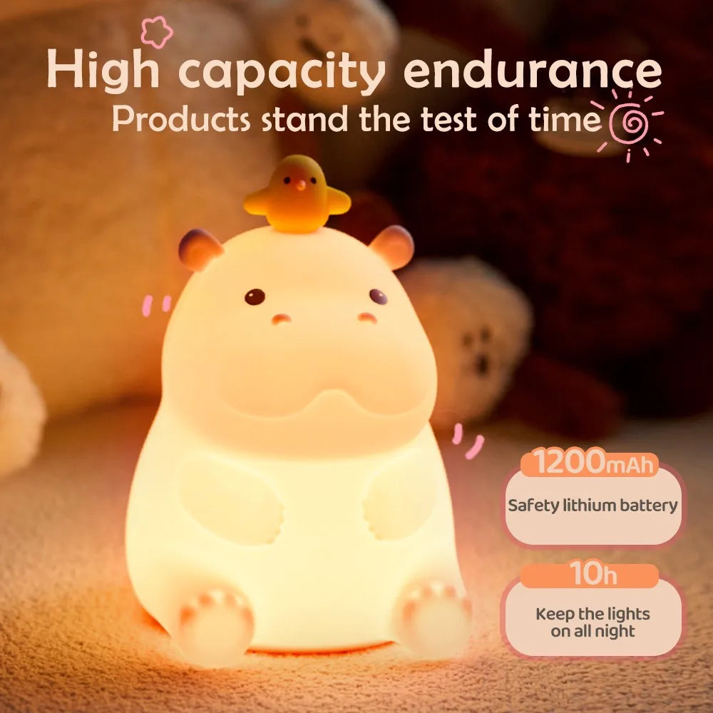 Cute Silicone Night Light