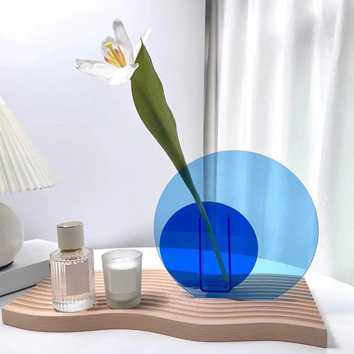 Stylish Neon Acrylic Flower Vase