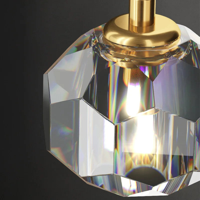 Nordic Crystal LED Chandelier