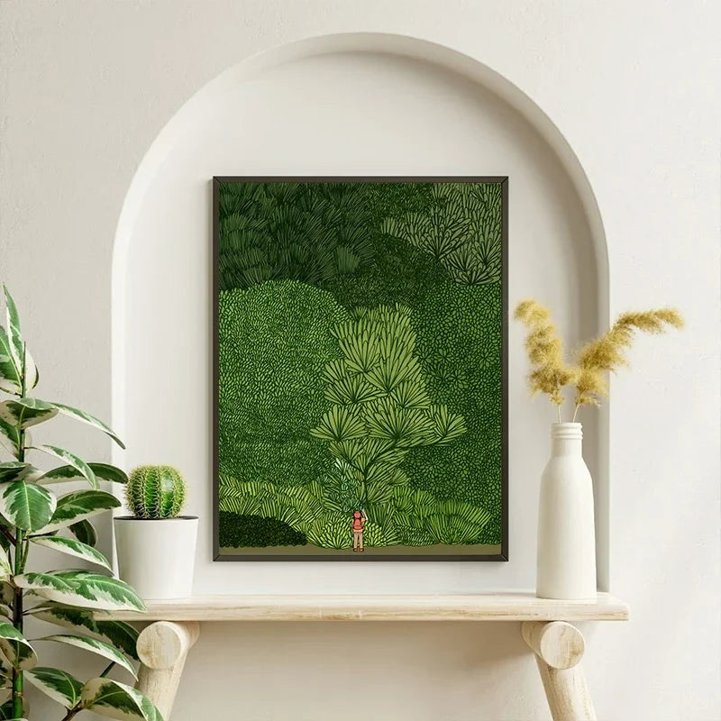 Green Forest Poster