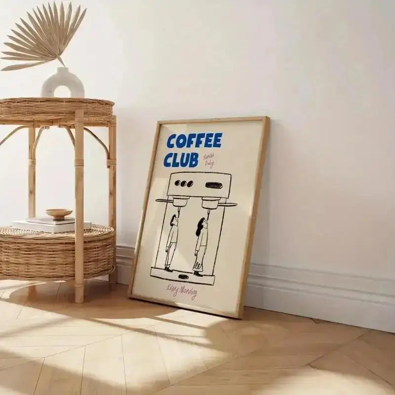 Espresso Morning Coffee Canvas Wall Art