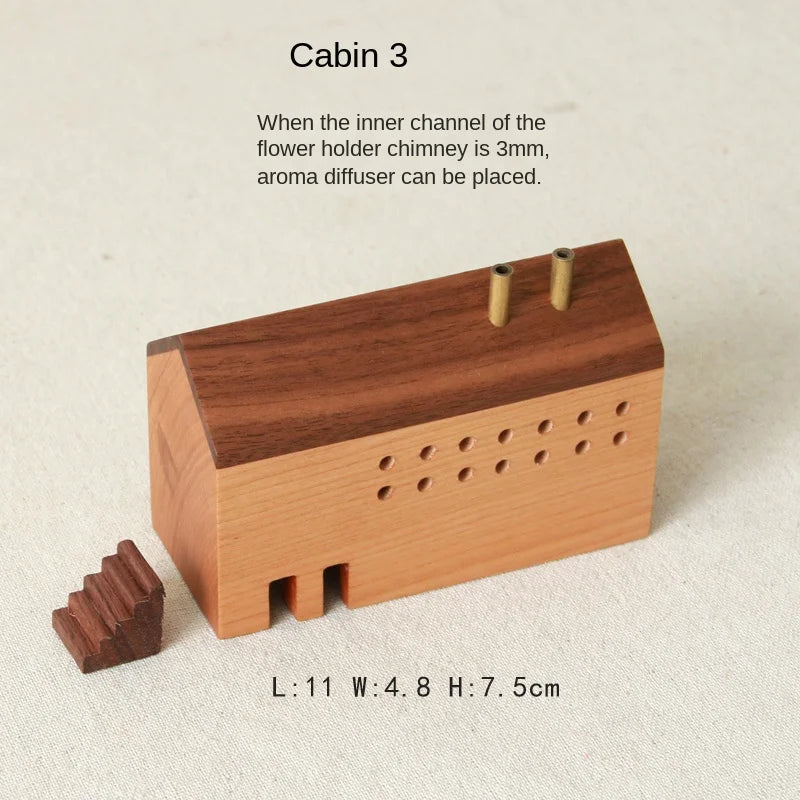 Japanese Style Wooden Incense Burner