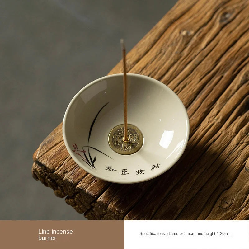 Handcrafted Ceramics Incense Burner