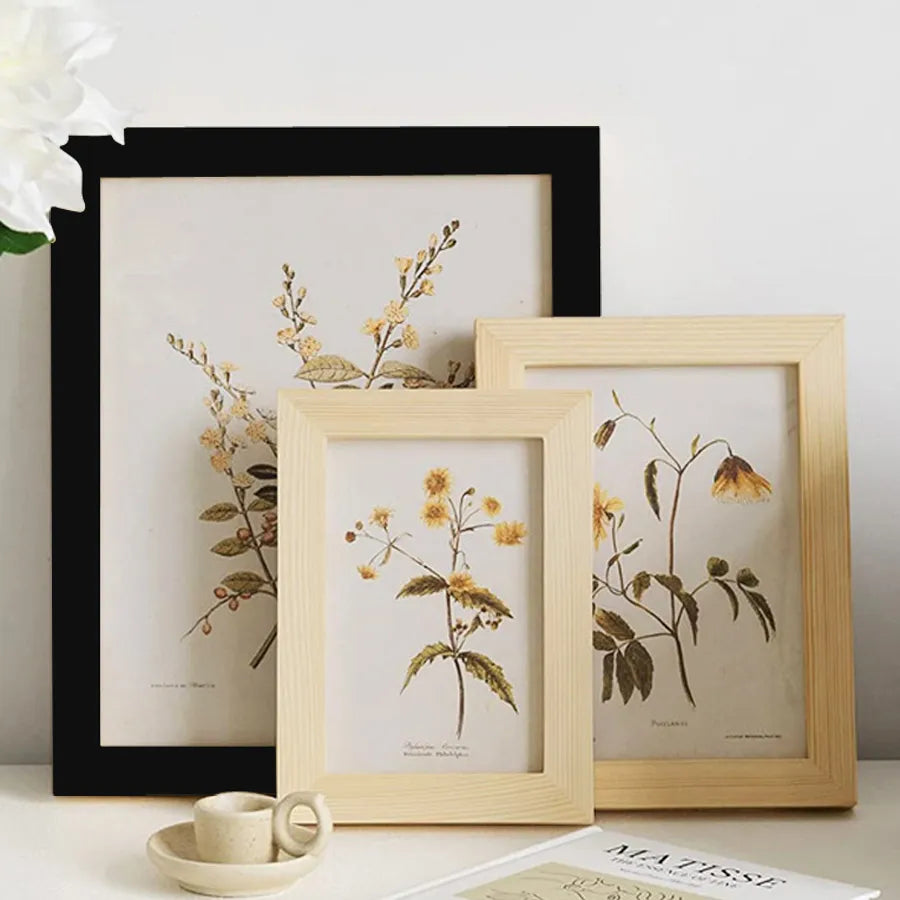 Natural Wooden Picture Frames