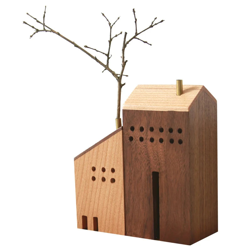 Japanese Style Wooden Incense Burner