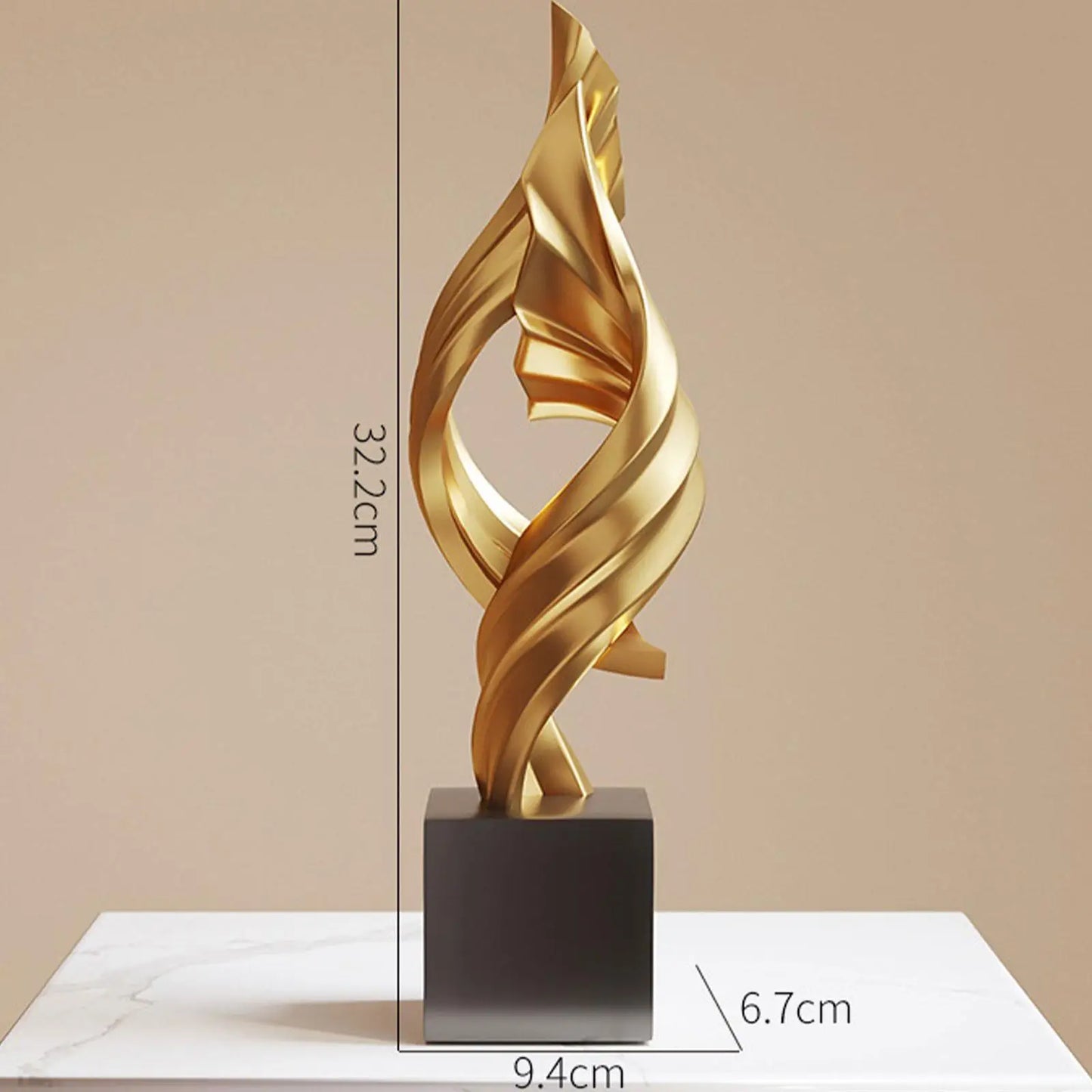 Abstract Resin Art Statue Decor