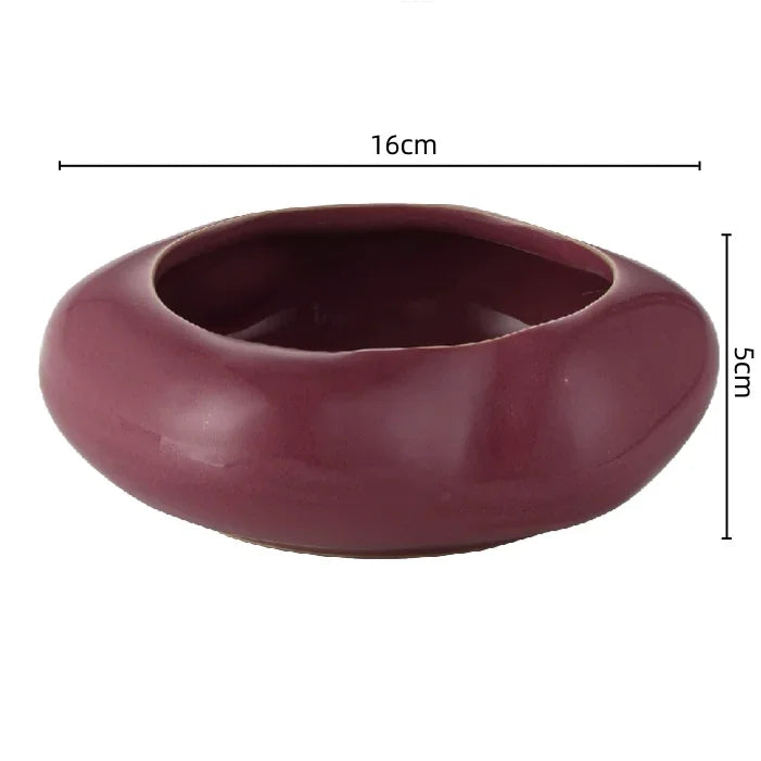 Japanese Handmade Ceramic Flower Pot
