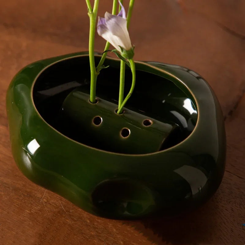 Japanese Handmade Ceramic Flower Pot