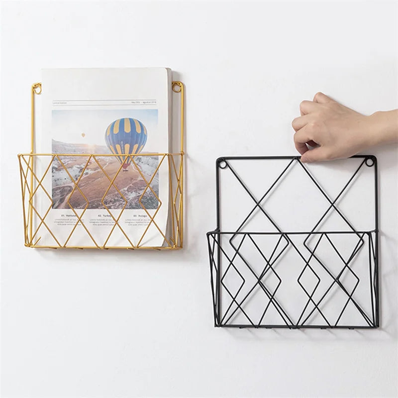 Modern Wall Mounted Magazine Rack