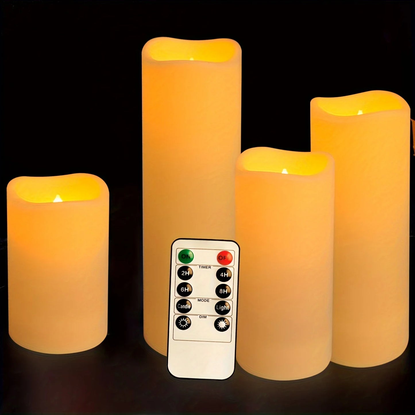 Flameless Candles With Remote Control