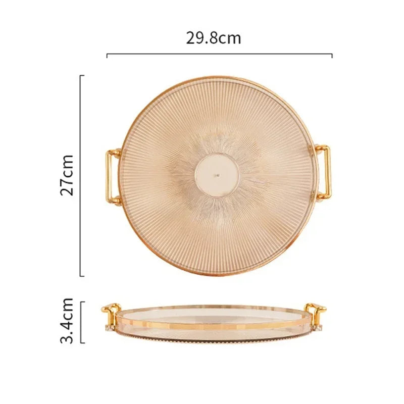 Round Storage Tray