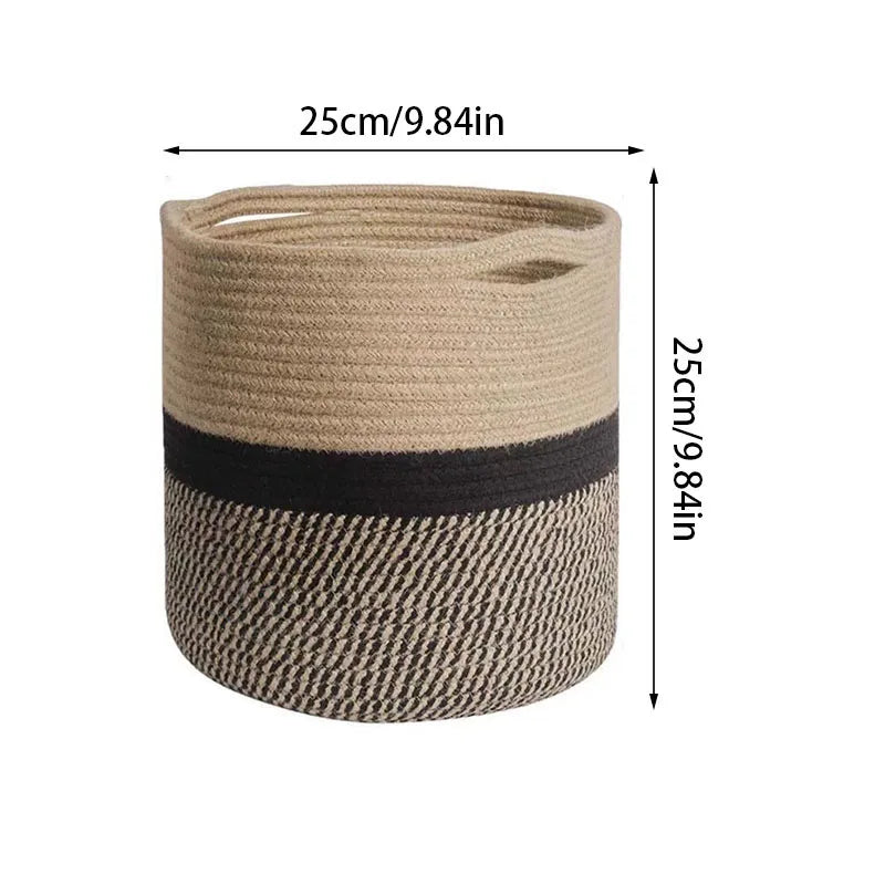 Cotton Rope Large Capacity Basket
