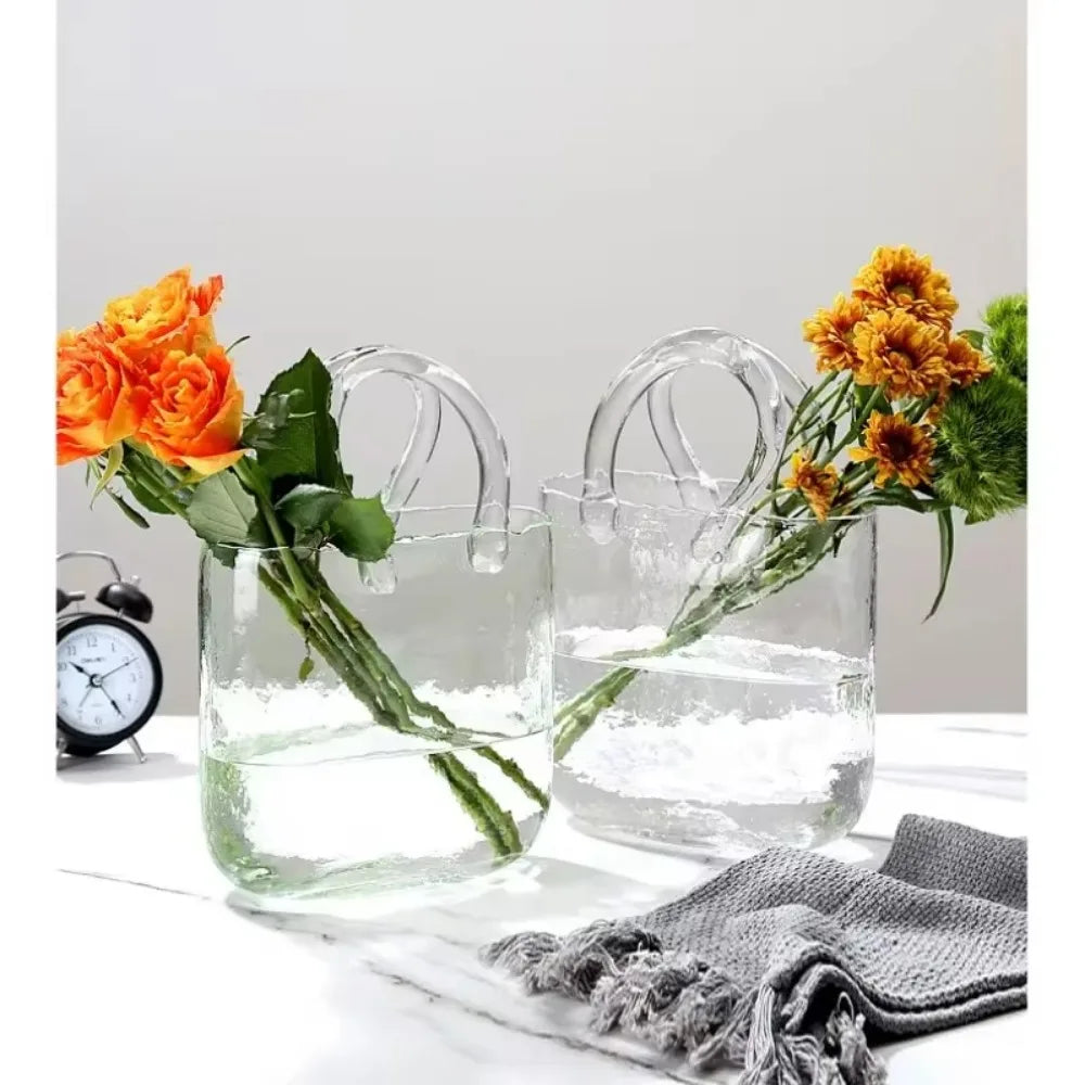 Handbag Glass Vase