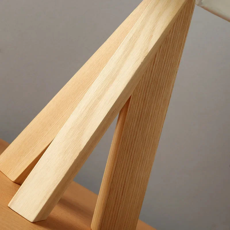 Wooden Table Lamp Light