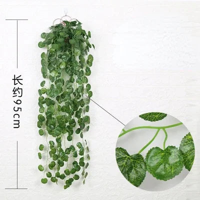 Artificial Eucalyptus and Bamboo Leaves