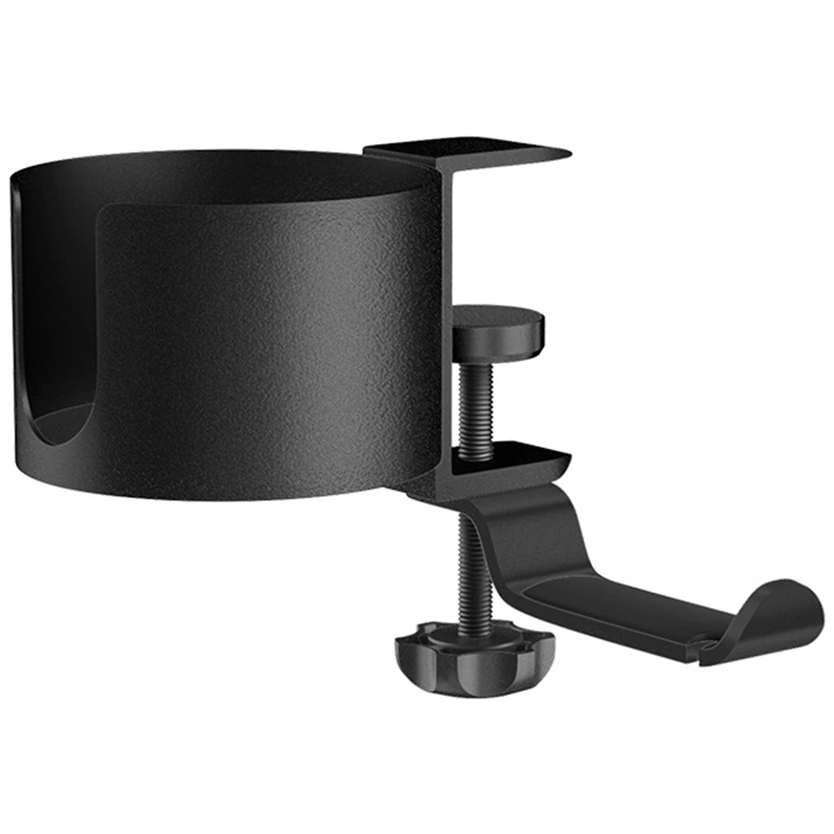 Desk Cup Holder with Headphone Hanger