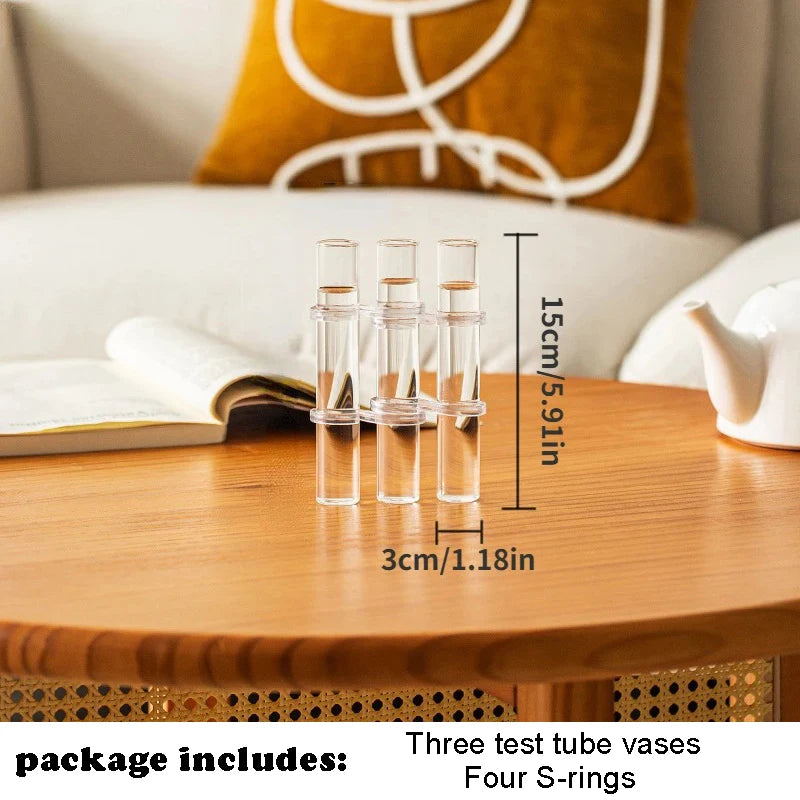 Hinged Glass Aquatic Plant Vase