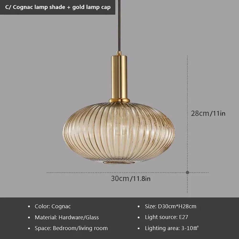 Glass LED Pendant Light