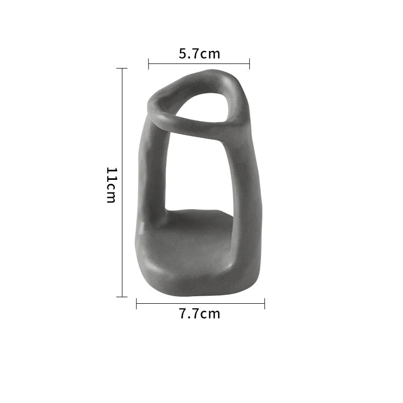 Nordic Ceramic Candlestick Holder