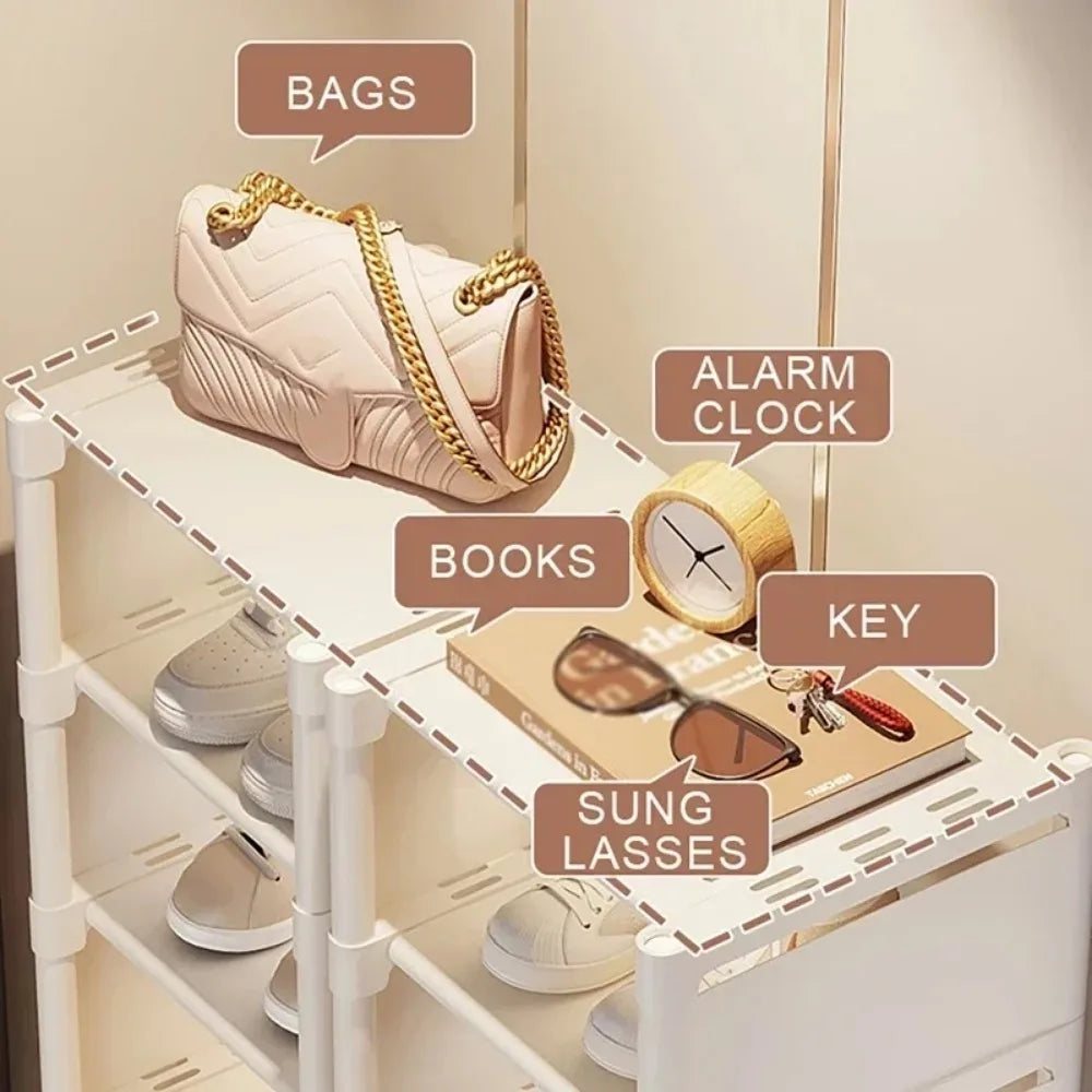 Corner Space Shoe Organizer
