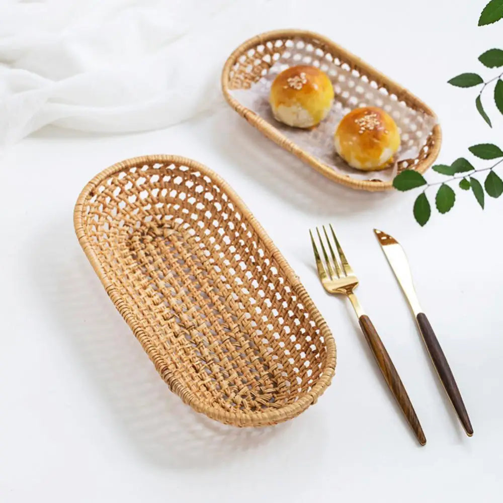 Handwoven Rattan Tray