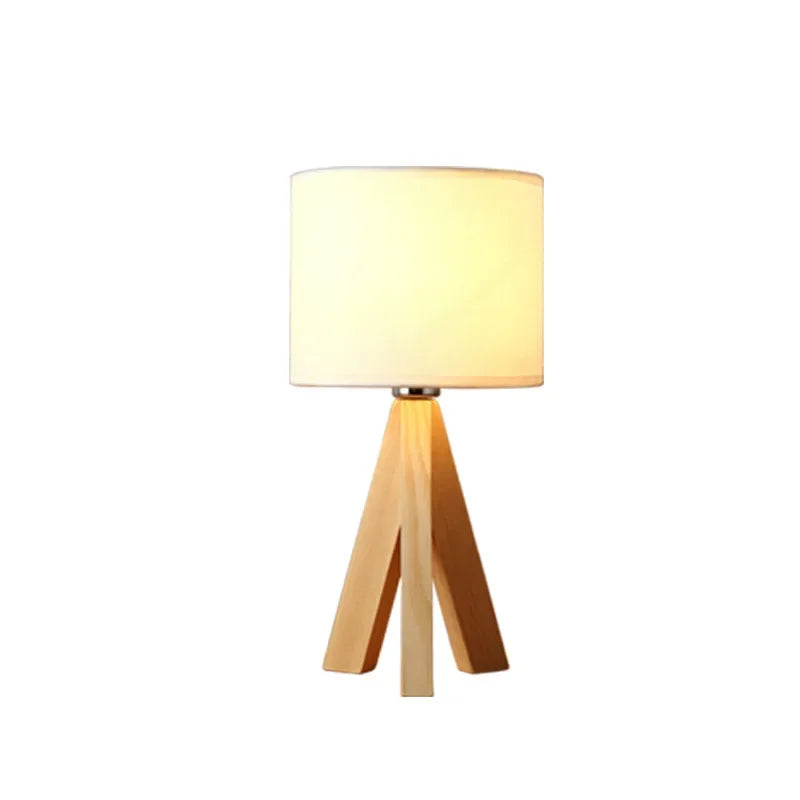 Wooden Table Lamp Light