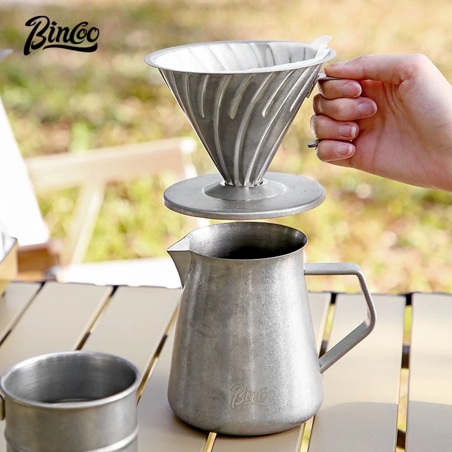 Premium Stainless Steel Pour Over Dripper