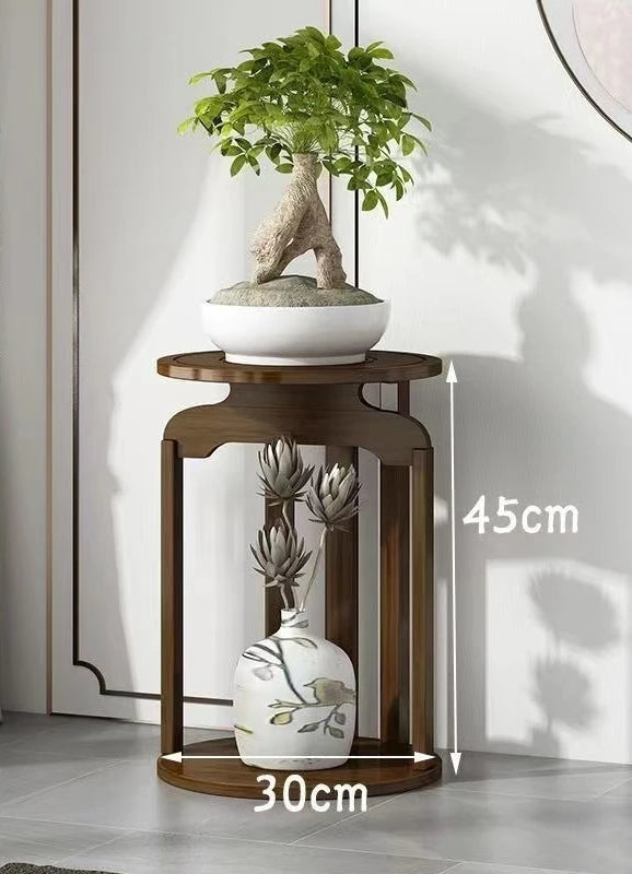 Chinese Style Round Flower Stand
