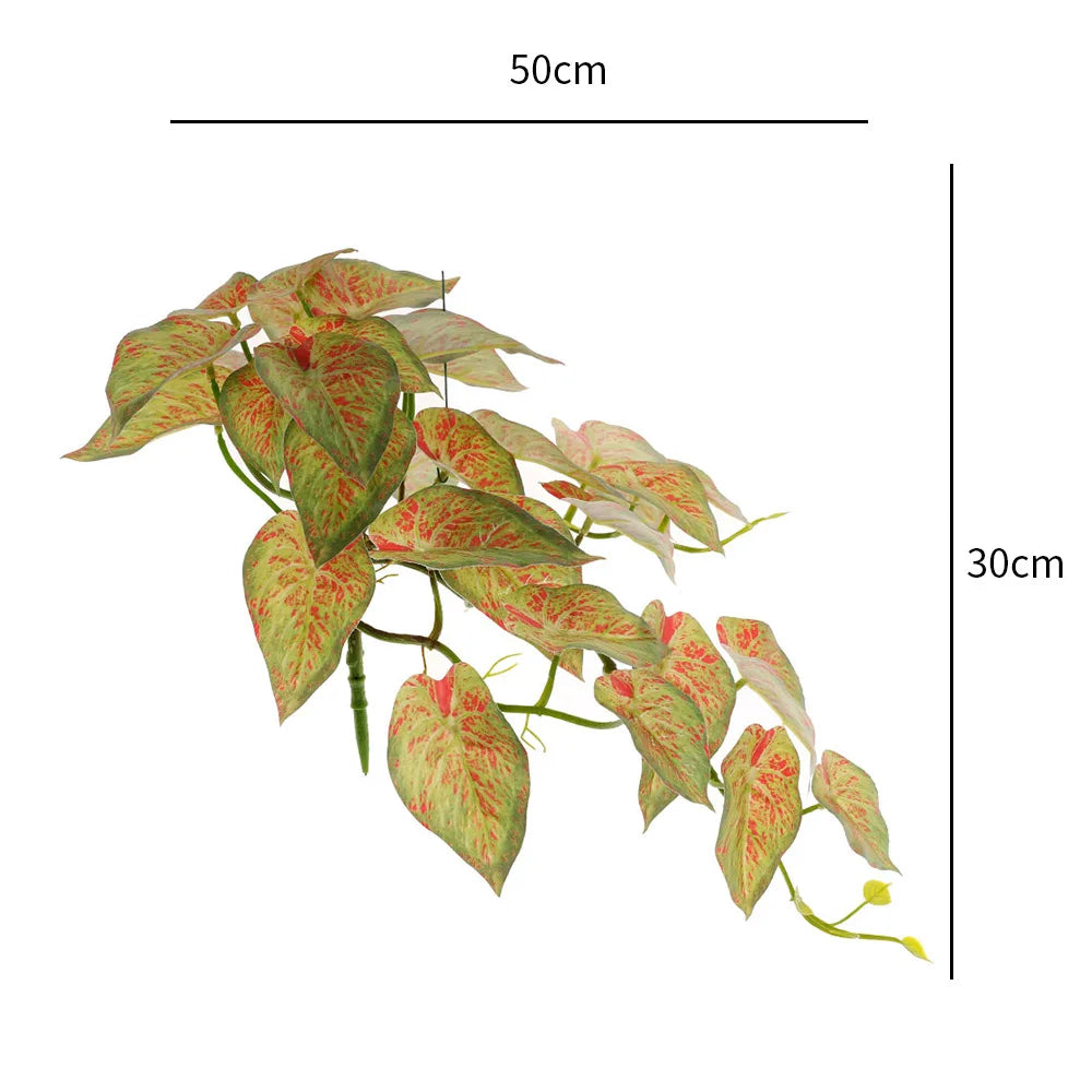 Artificial Turtle Palm Leaves