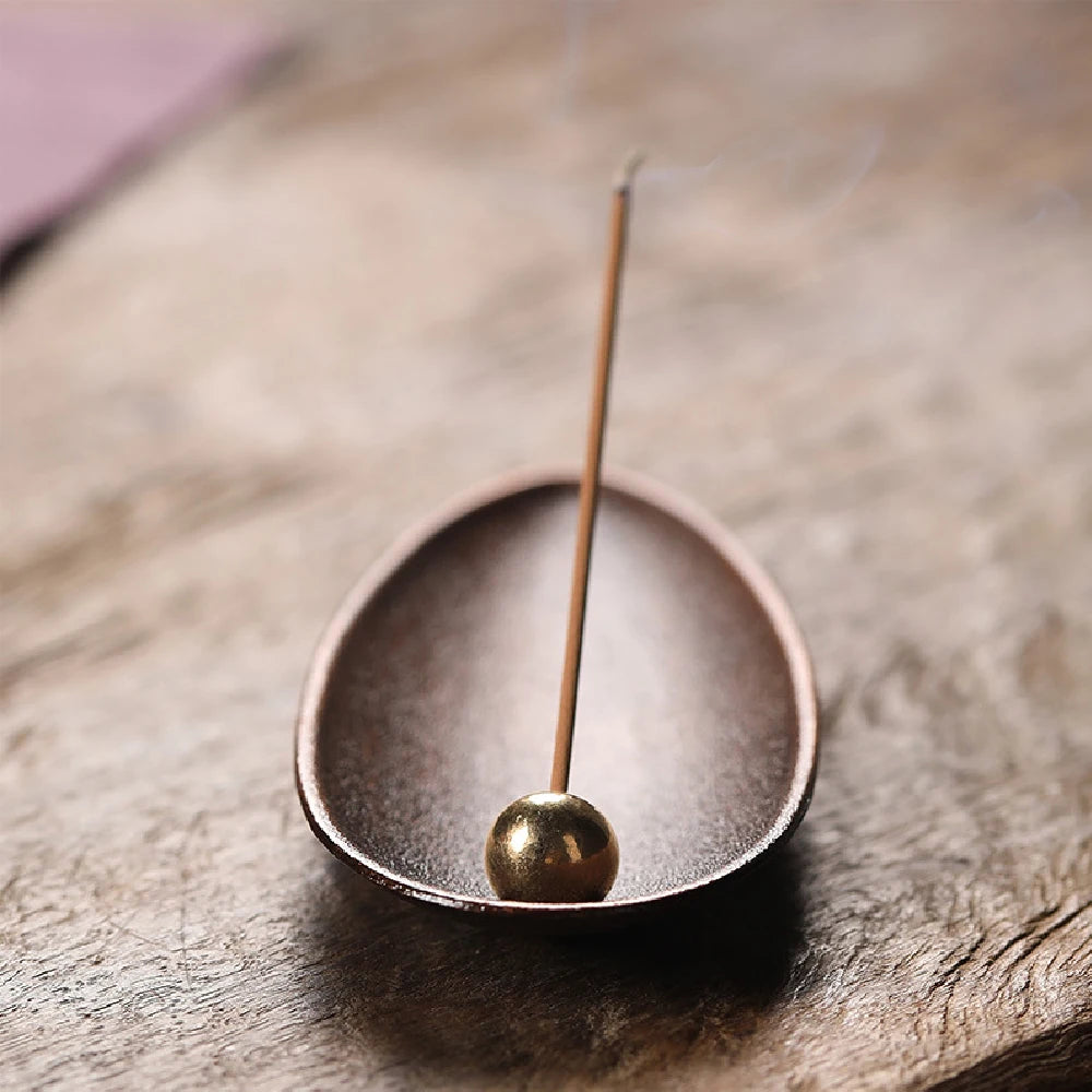 Ceremonial Copper Incense Holder