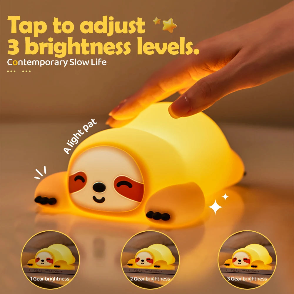 Cute Silicone Night Light